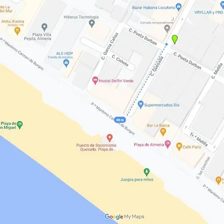 Διαμέρισμα Loft Playa -60m- & Trabajo -online- Αλμερία